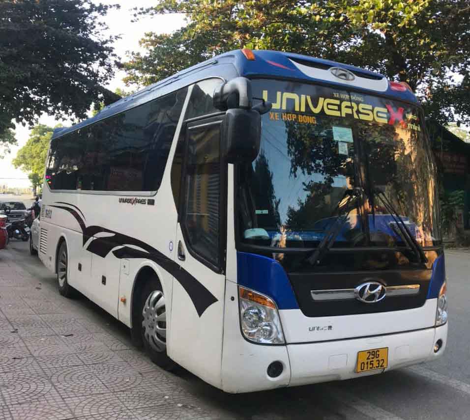 Cho thuê xe du lịch 29 chỗ Hyundai Universe